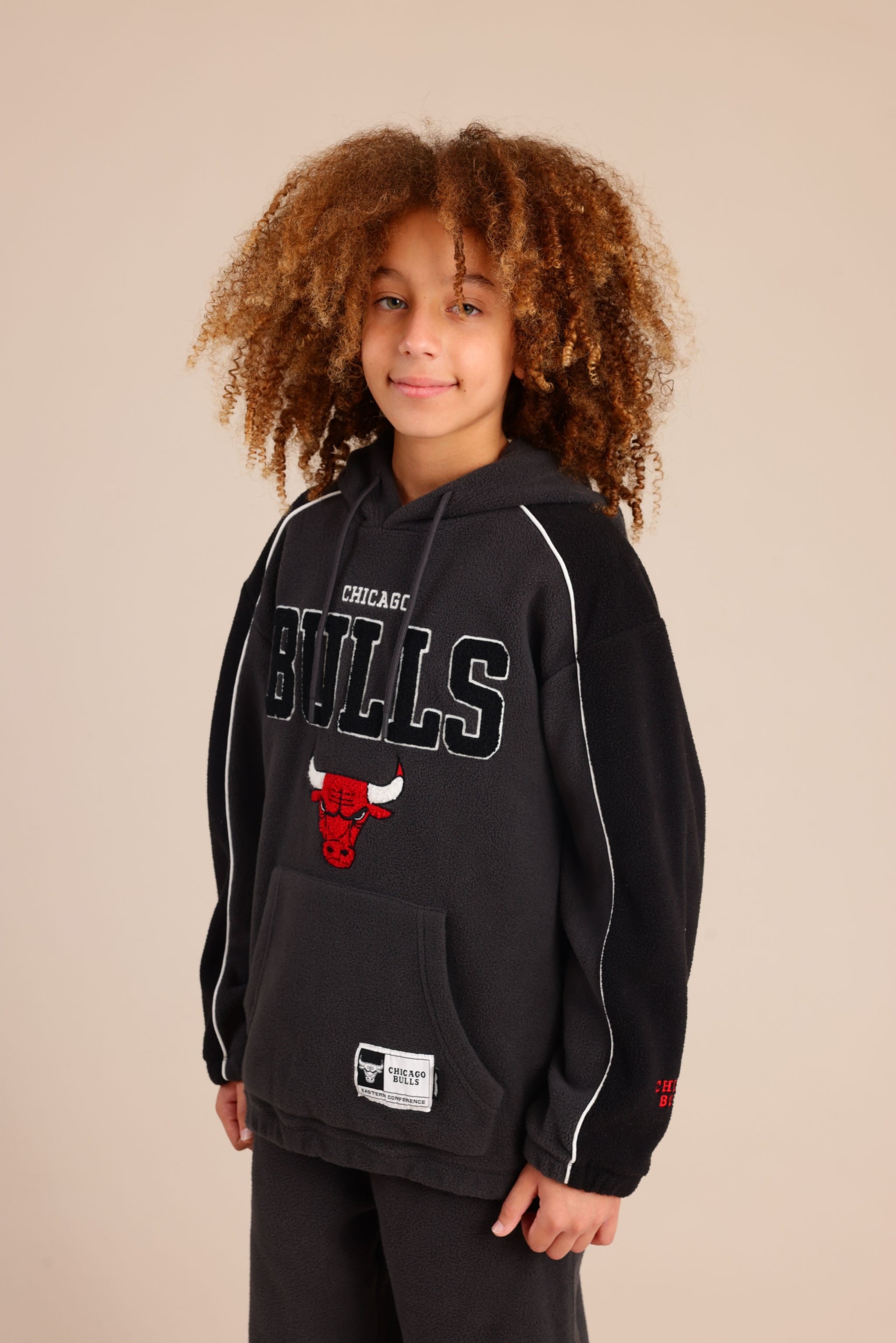 FOX FOX פליזים קפוצ'ון פליז ממותג NBA קפוצ'ון פליז ממותג NBA