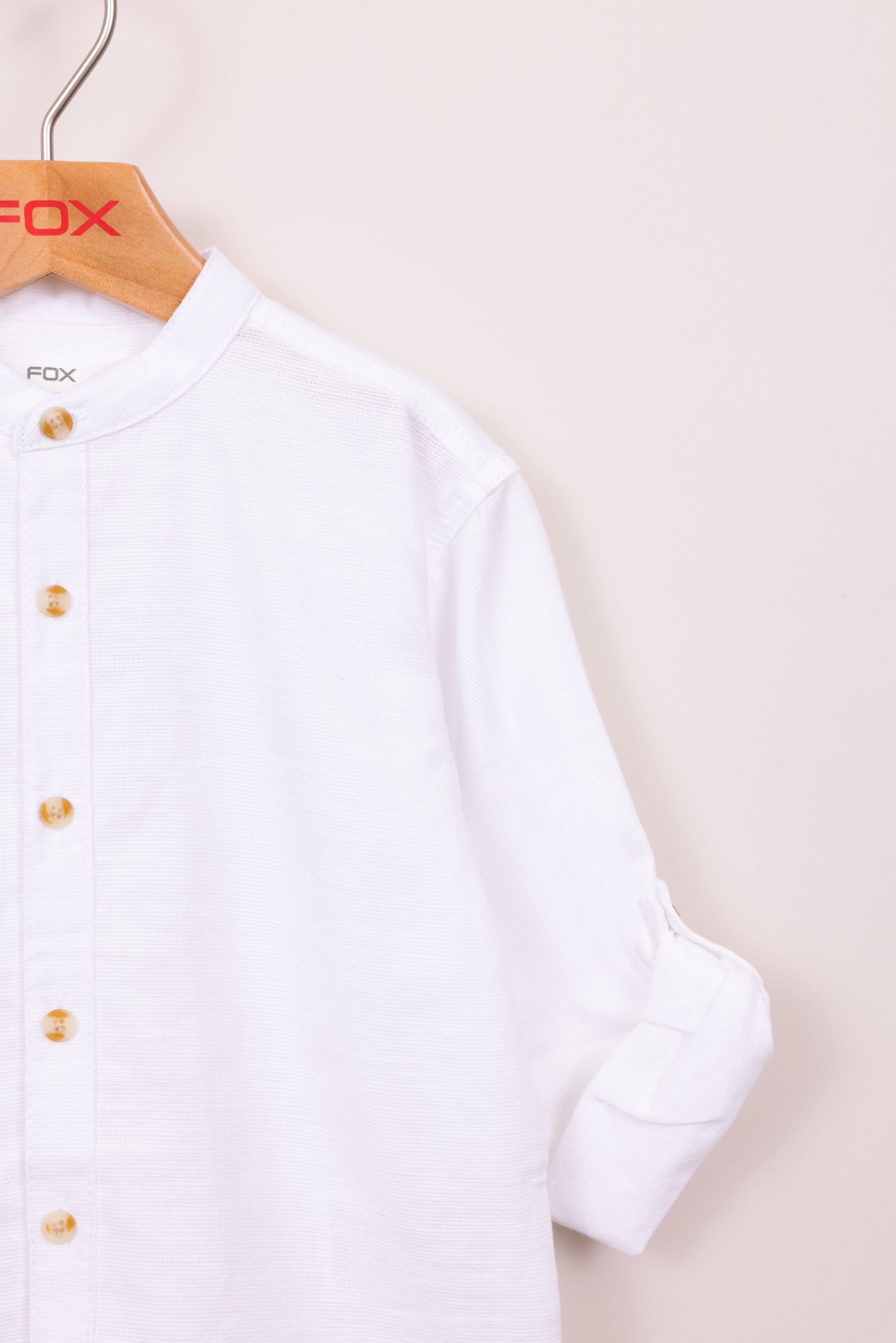 FOX תינוקות בנים חולצה חולצת מכופתרת חולצת מכופתרת