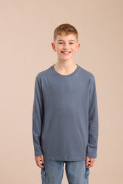 FOX בנים חולצה טישרט בייסיק צווארון עגול טישרט בייסיק צווארון עגול