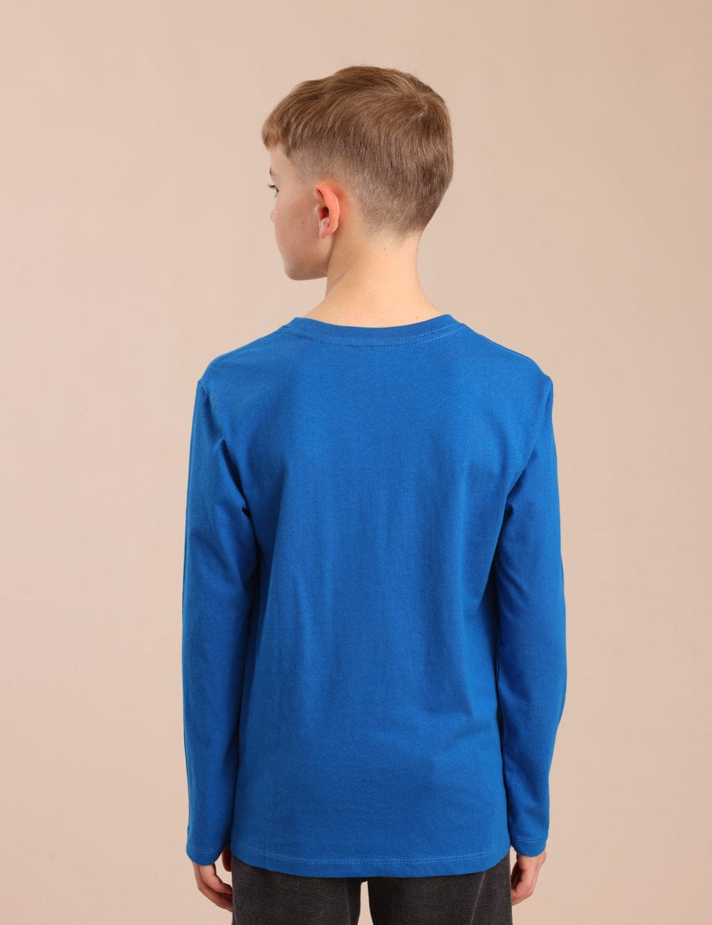 FOX בנים חולצה חולצת בייסיק צווארון V חולצת בייסיק צווארון V