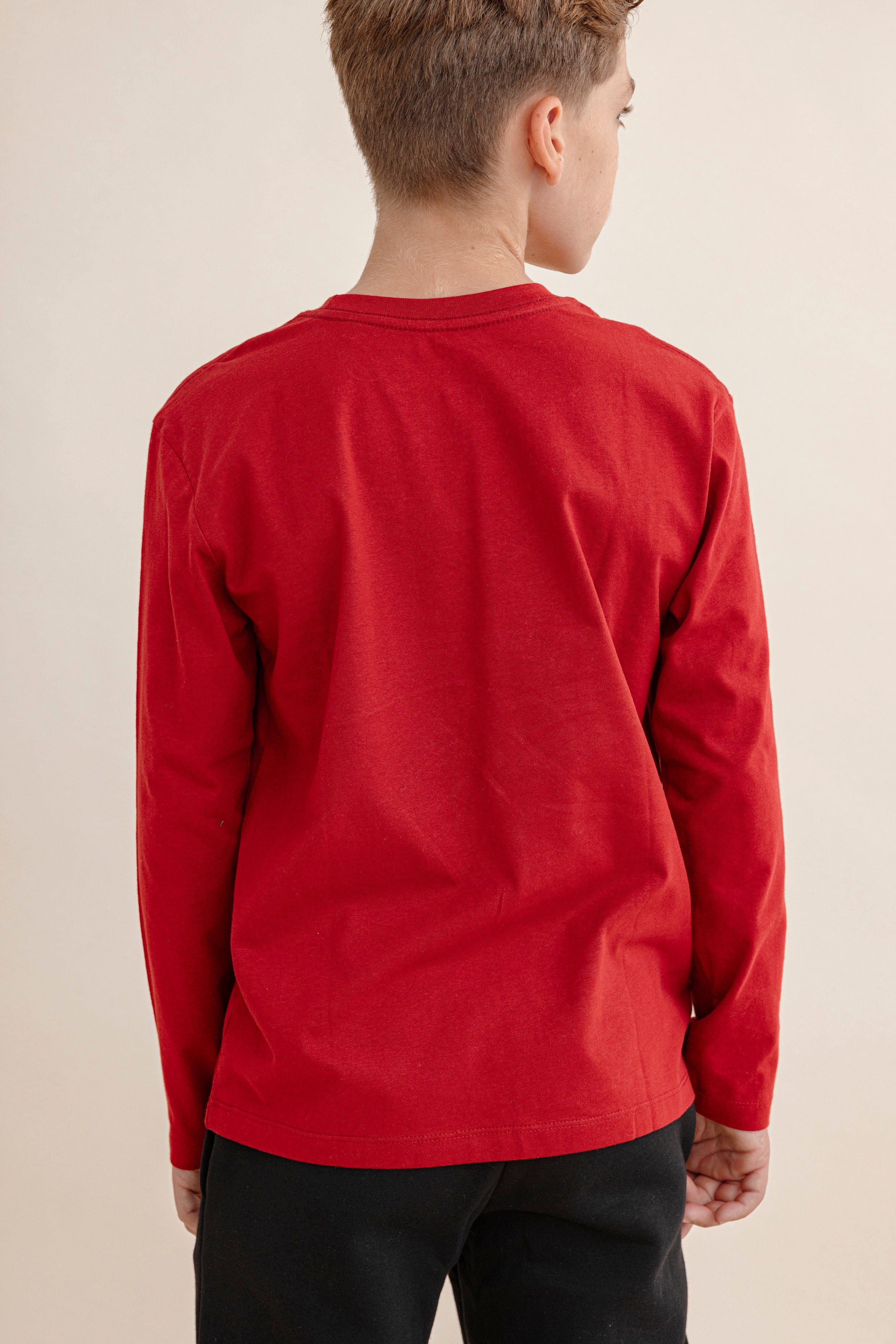 FOX בנים חולצה חולצת בייסיק צווארון V FOX | חולצת בייסיק צווארון V | קנה עכשיו