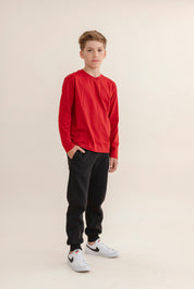 FOX בנים חולצה חולצת בייסיק צווארון V FOX | חולצת בייסיק צווארון V | קנה עכשיו