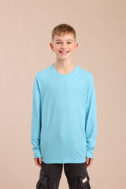 FOX בנים חולצה חולצת בייסיק צווארון V חולצת בייסיק צווארון V