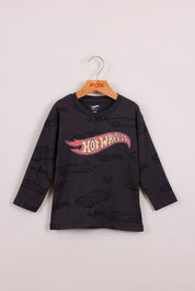 FOX FOX חולצה חולצה ממותגת WHELLS HOT חולצה ממותגת WHELLS HOT