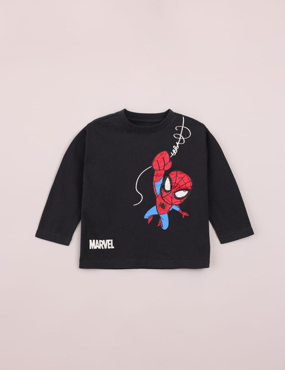 FOX תינוקות בנים חולצה ארוכה חולצה ממותגת MARVEL חולצה ממותגת MARVEL