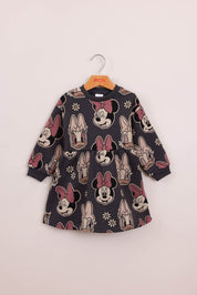 FOX תינוקות בנות אחר שמלה ממותגת מיני מאוס שמלה ממותגת מיני מאוס