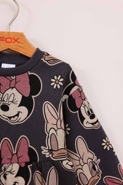 FOX תינוקות בנות אחר שמלה ממותגת מיני מאוס שמלה ממותגת מיני מאוס