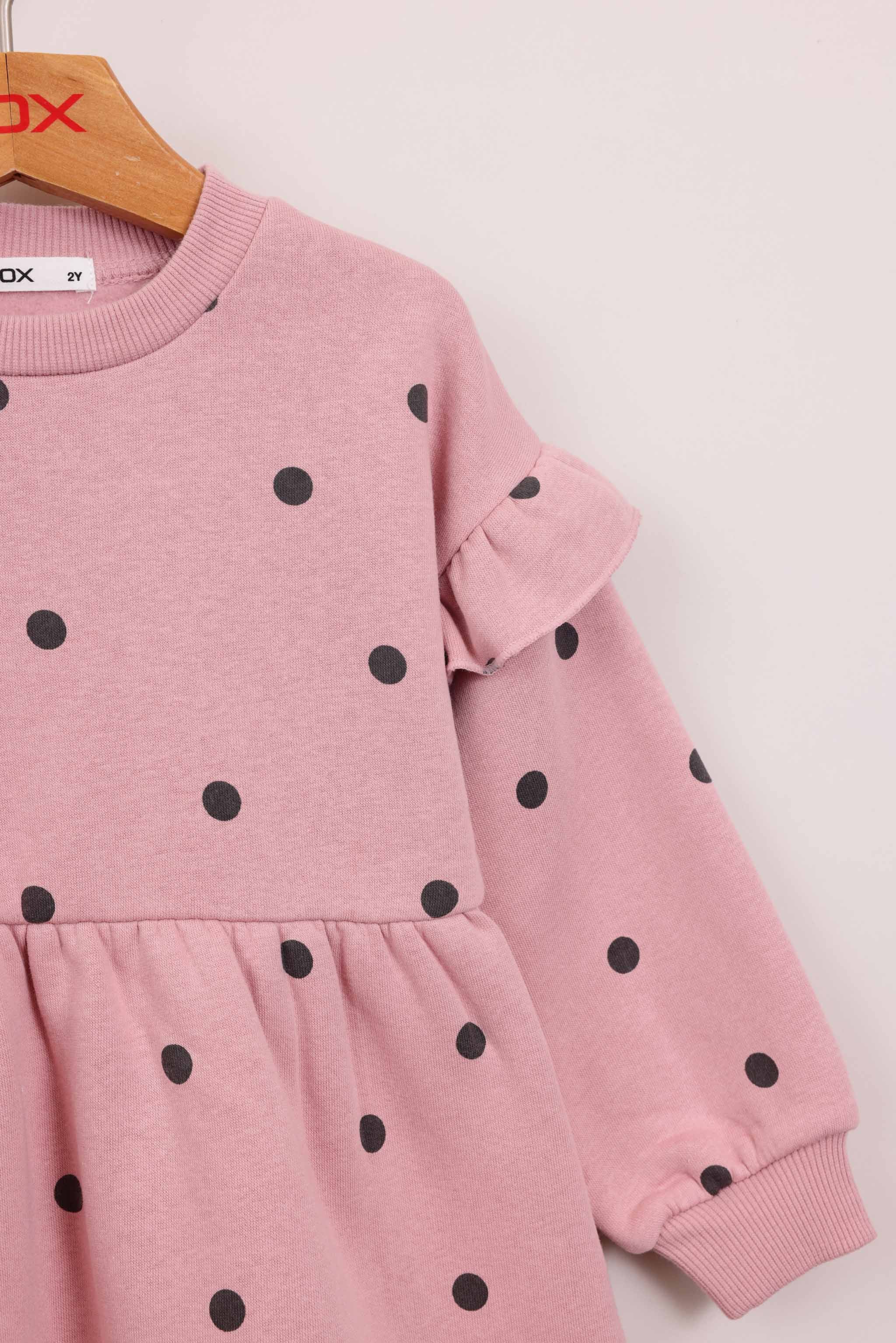 FOX תינוקות בנות אחר שמלה עם הדפס שמלה עם הדפס