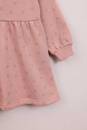 FOX תינוקות בנות אחר שמלה פוטר עם הדפס שמלה פוטר עם הדפס