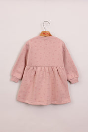 FOX תינוקות בנות אחר שמלה פוטר עם הדפס שמלה פוטר עם הדפס