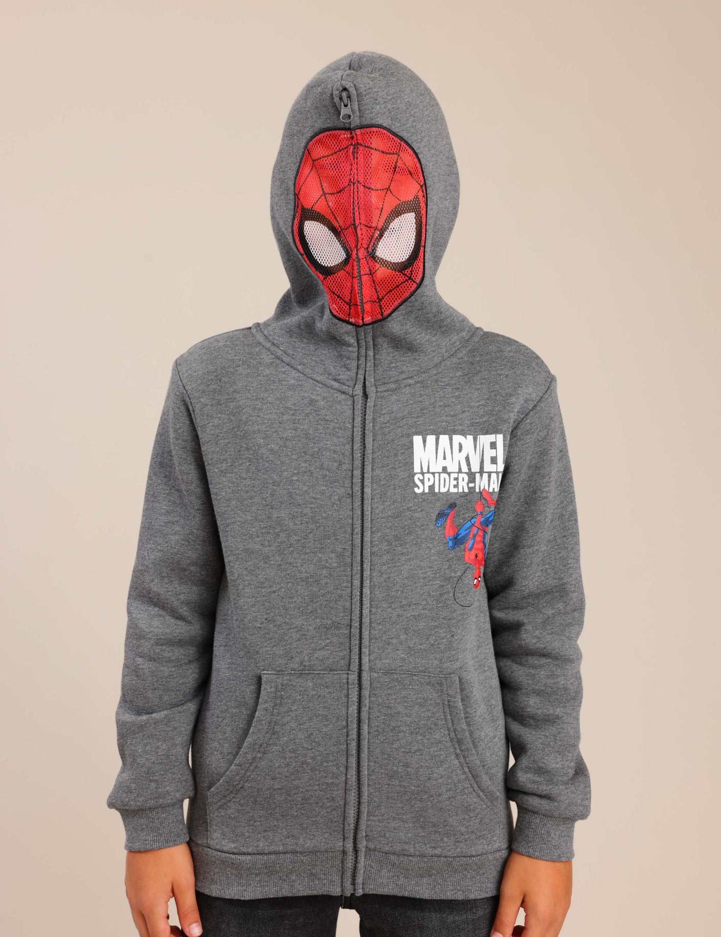 FOX FOX פוטרים פוטר קרדיגן ממותג ספיידרמן פוטר קרדיגן ממותג ספיידרמן