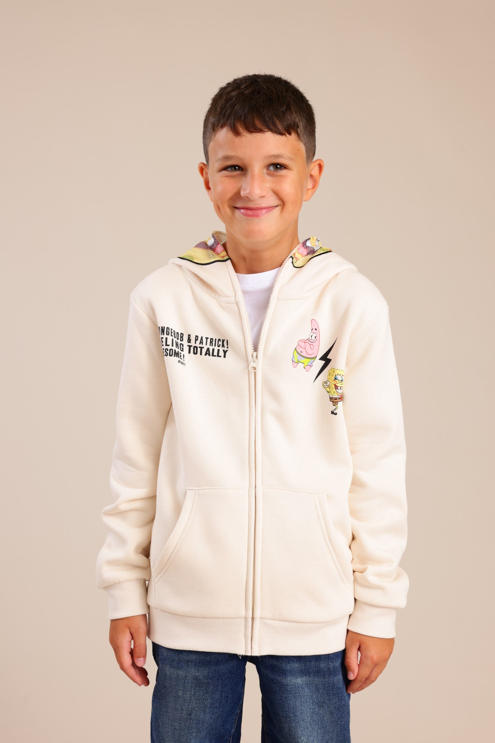 FOX FOX פוטרים פוטר קרדיגן ממותג בובספוג פוטר קרדיגן ממותג בובספוג