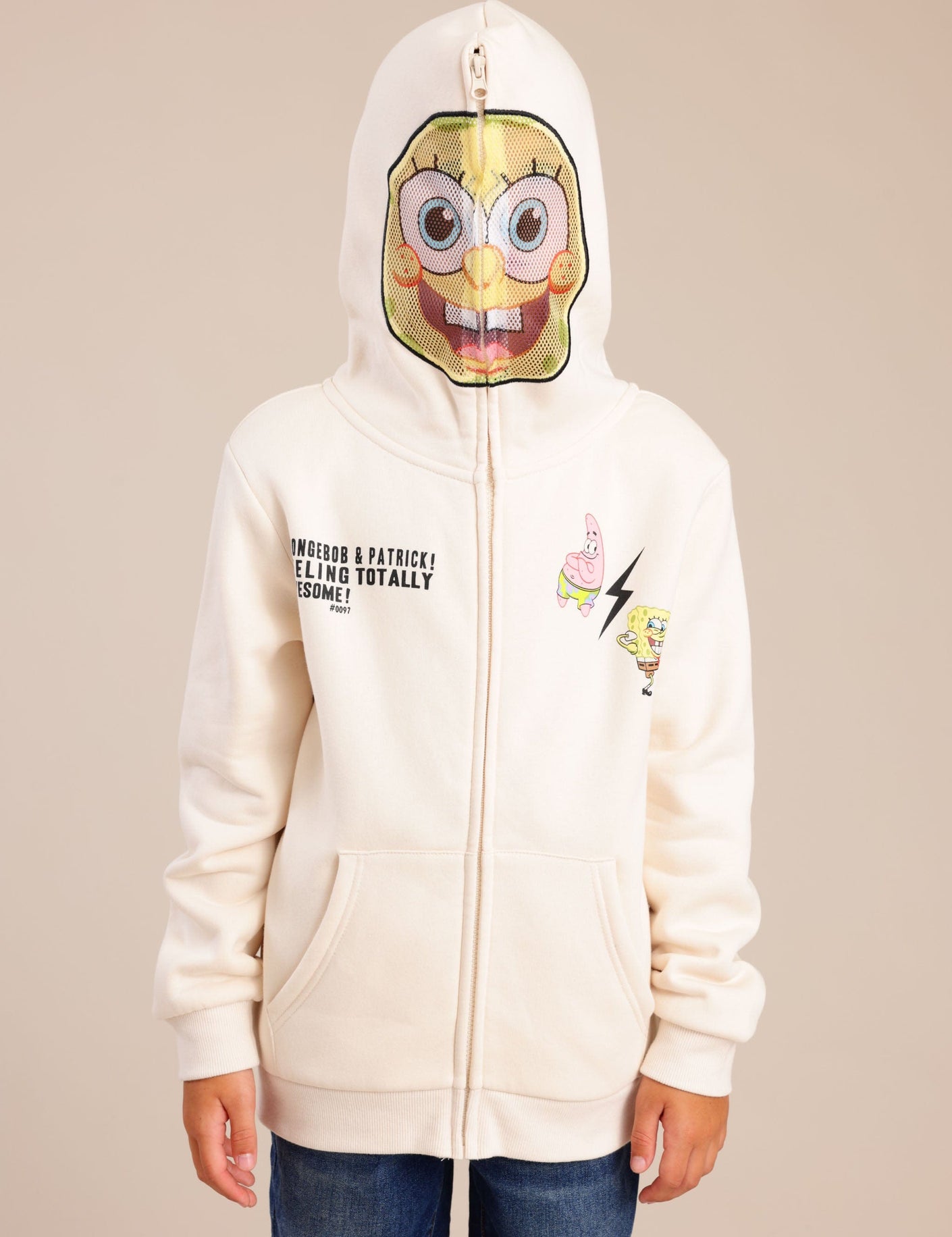 FOX FOX פוטרים פוטר קרדיגן ממותג בובספוג פוטר קרדיגן ממותג בובספוג