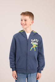 FOX בנים פוטרים פוטר קרדיגן מסיכה צבי הנינג'ה פוטר קרדיגן מסיכה צבי הנינג'ה