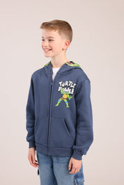 FOX בנים פוטרים פוטר קרדיגן מסיכה צבי הנינג'ה פוטר קרדיגן מסיכה צבי הנינג'ה