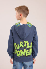 FOX בנים פוטרים פוטר קרדיגן מסיכה צבי הנינג'ה פוטר קרדיגן מסיכה צבי הנינג'ה