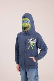 FOX בנים פוטרים פוטר קרדיגן מסיכה צבי הנינג'ה פוטר קרדיגן מסיכה צבי הנינג'ה