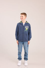 FOX בנים פוטרים פוטר קרדיגן מסיכה צבי הנינג'ה פוטר קרדיגן מסיכה צבי הנינג'ה