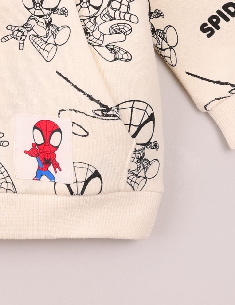 FOX תינוקות בנים פוטרים קפוצ'ון בייסיק ממותג Spidey קפוצ'ון בייסיק ממותג Spidey