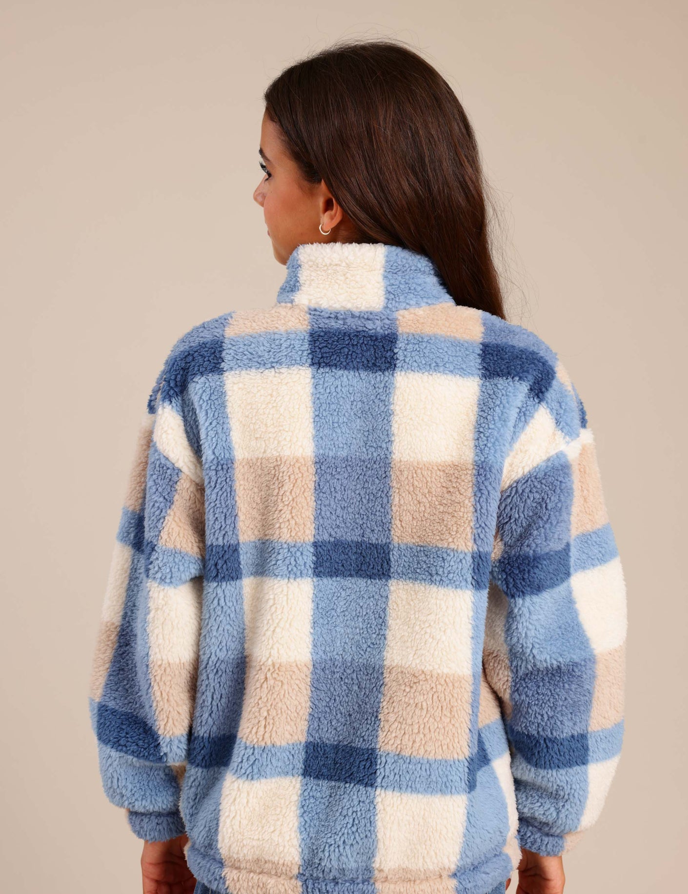 FOX בנות קרדיגן קרדיגן משובץ קרדיגן משובץ