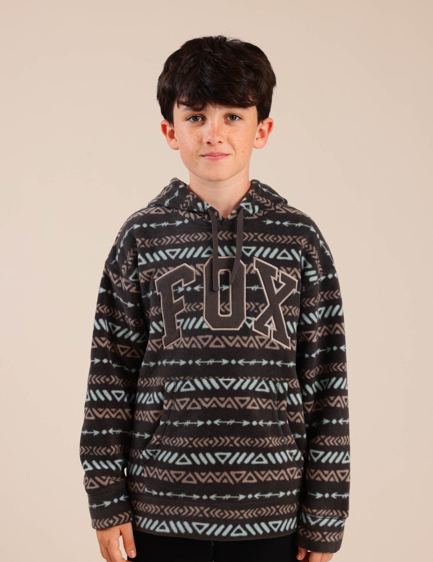 FOX בנים פליזים קפוצ'ון פליז פוקס קפוצ'ון פליז פוקס