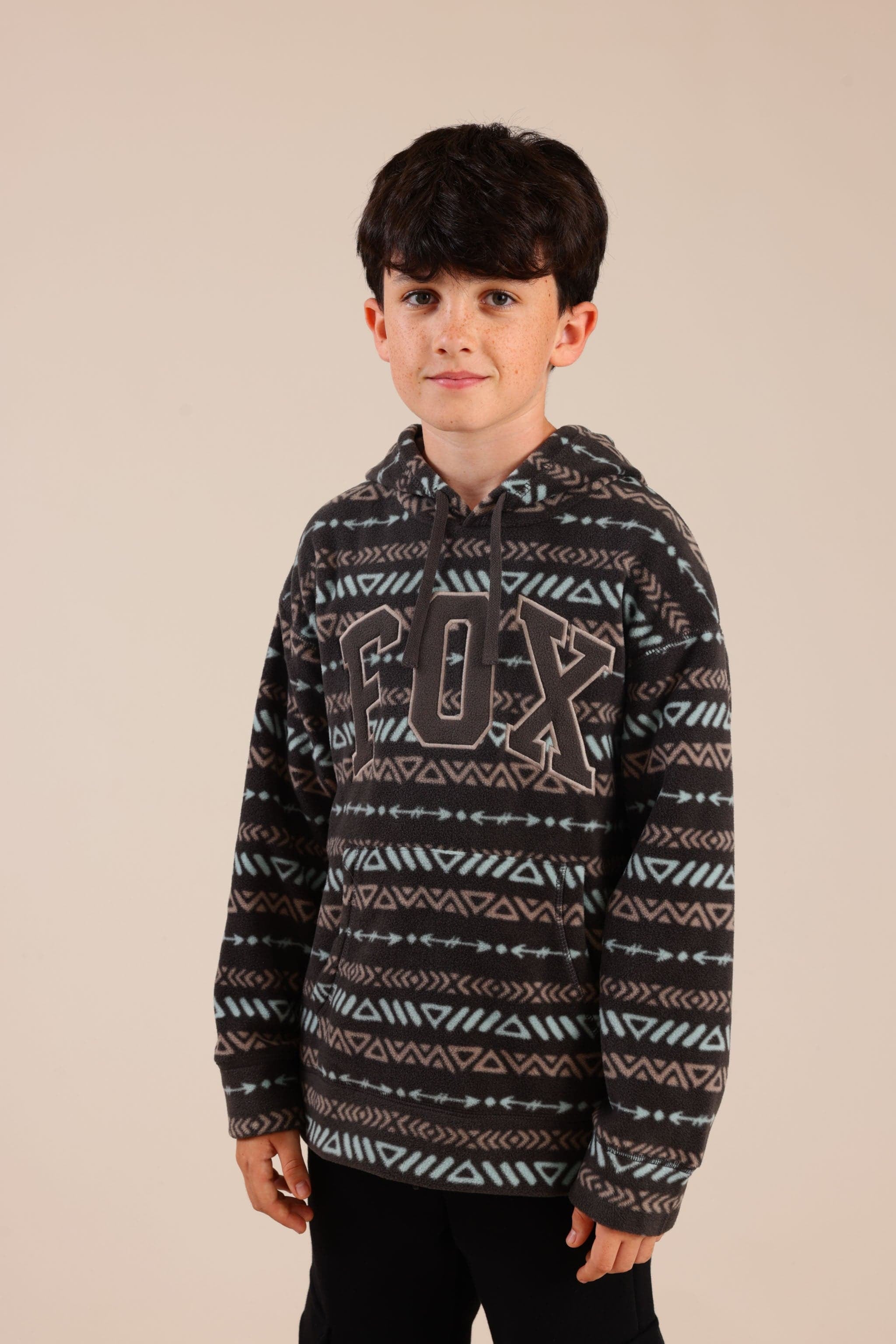 FOX בנים פליזים קפוצ'ון פליז פוקס קפוצ'ון פליז פוקס