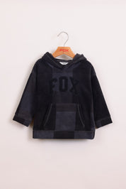 FOX תינוקות בנים פליזים קפוצ'ון פליז פוקס קפוצ'ון פליז פוקס