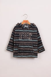 FOX תינוקות בנים פליזים קפוצ'ון פליז פוקס קפוצ'ון פליז פוקס