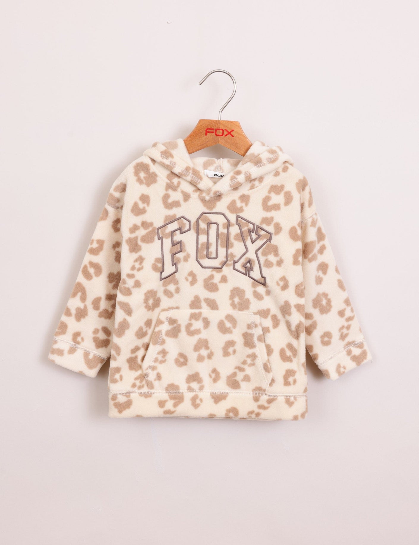 FOX תינוקות בנות פליזים קפוצ'ון פליז פוקס קפוצ'ון פליז פוקס