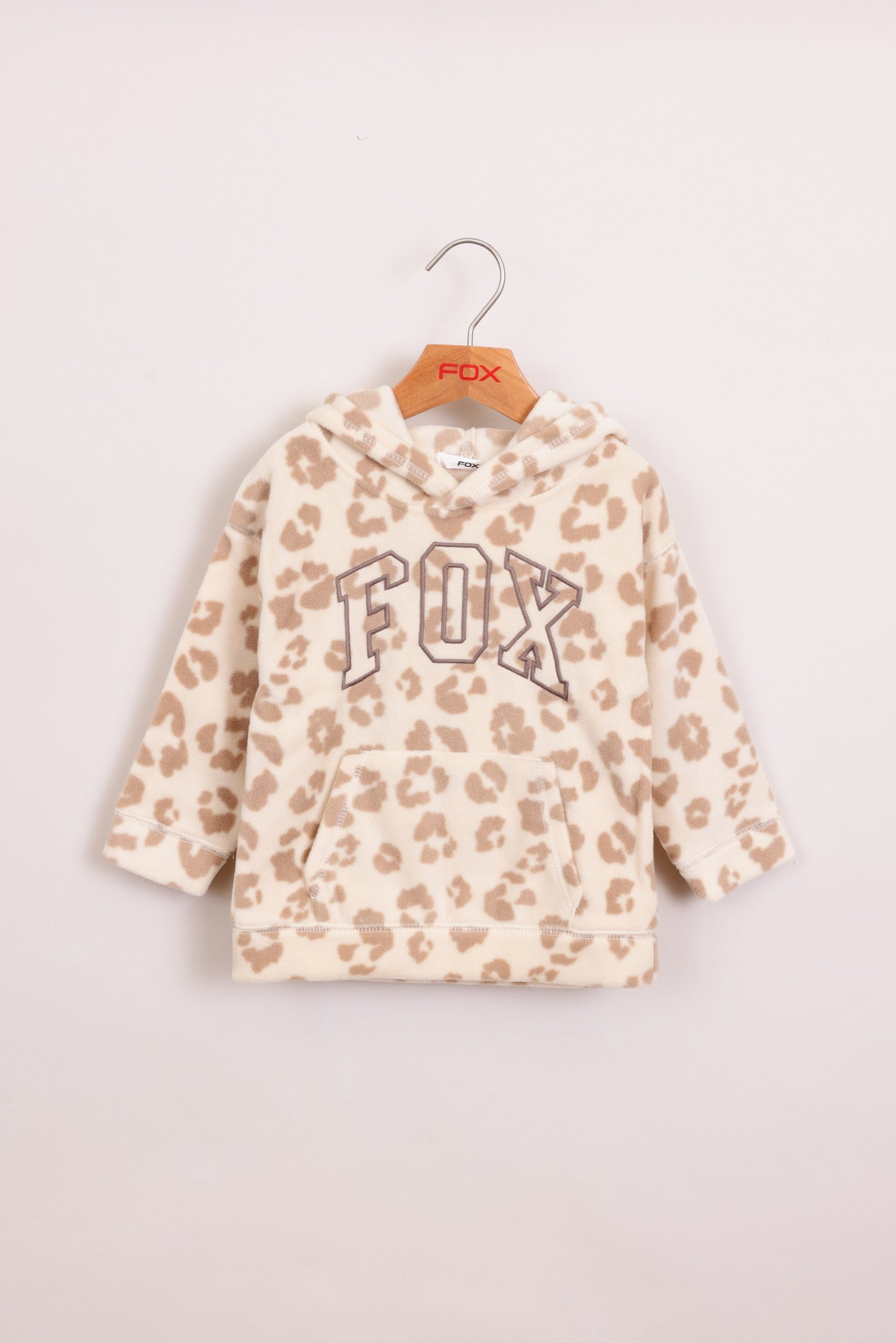 FOX תינוקות בנות פליזים קפוצ'ון פליז פוקס קפוצ'ון פליז פוקס