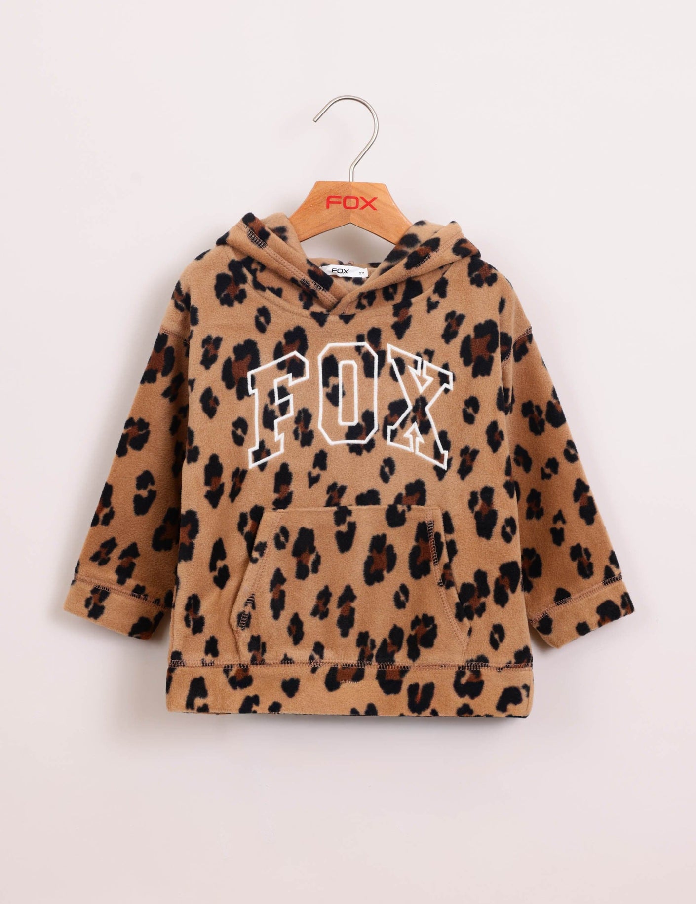 FOX תינוקות בנות פליזים קפוצ'ון פליז פוקס קפוצ'ון פליז פוקס