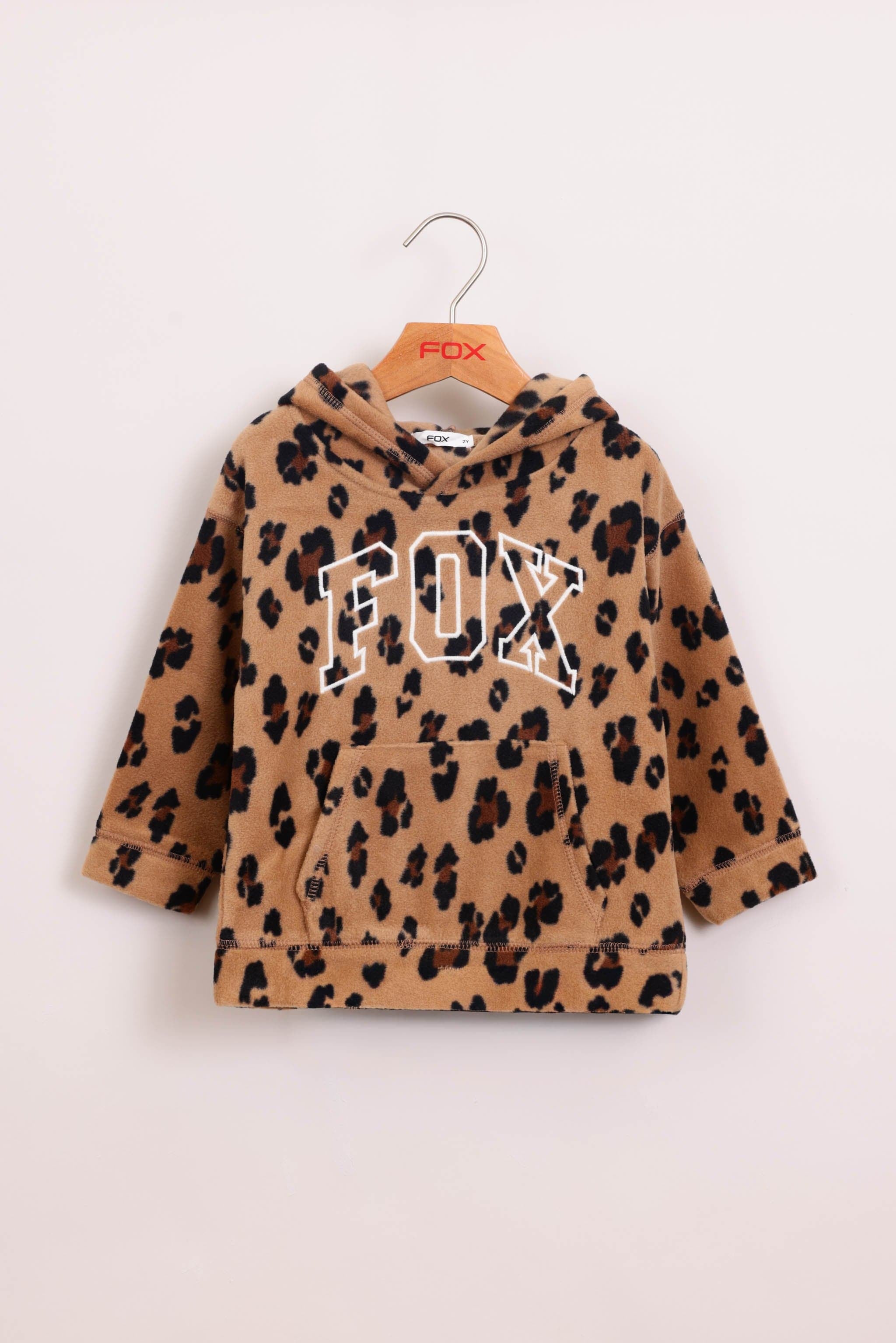 FOX תינוקות בנות פליזים קפוצ'ון פליז פוקס קפוצ'ון פליז פוקס