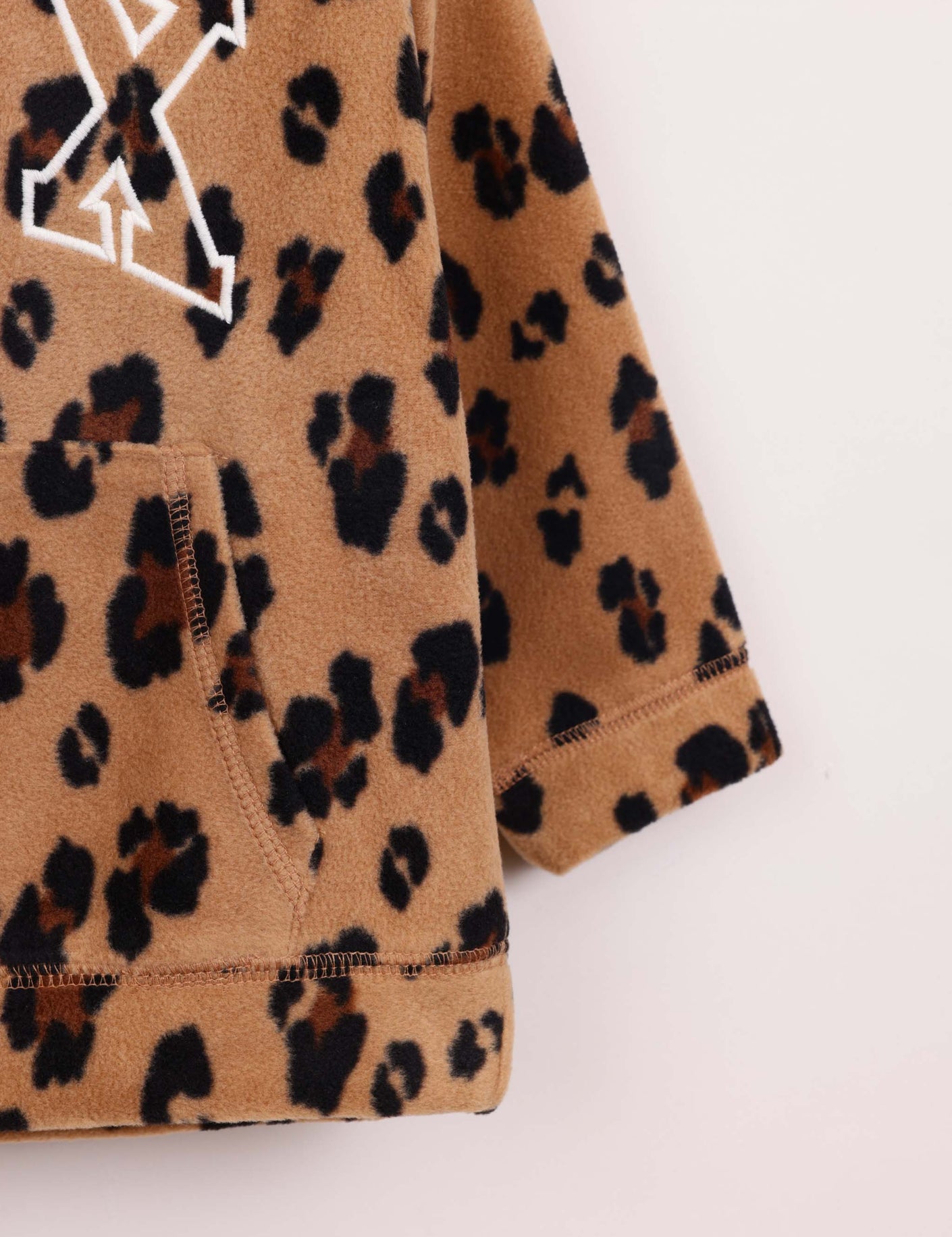 FOX תינוקות בנות פליזים קפוצ'ון פליז פוקס קפוצ'ון פליז פוקס