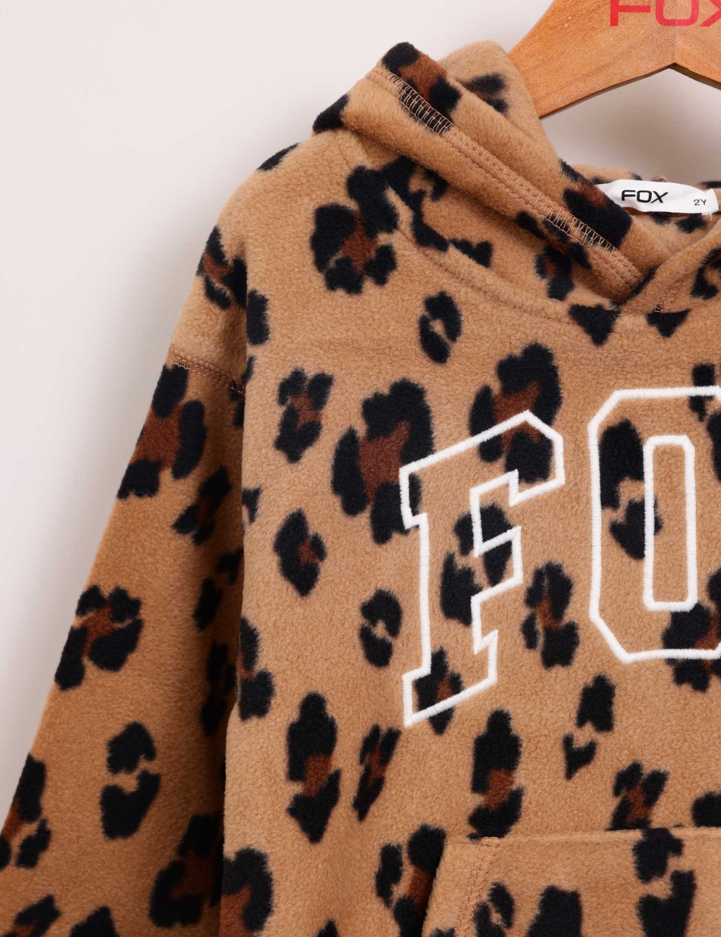 FOX תינוקות בנות פליזים קפוצ'ון פליז פוקס קפוצ'ון פליז פוקס