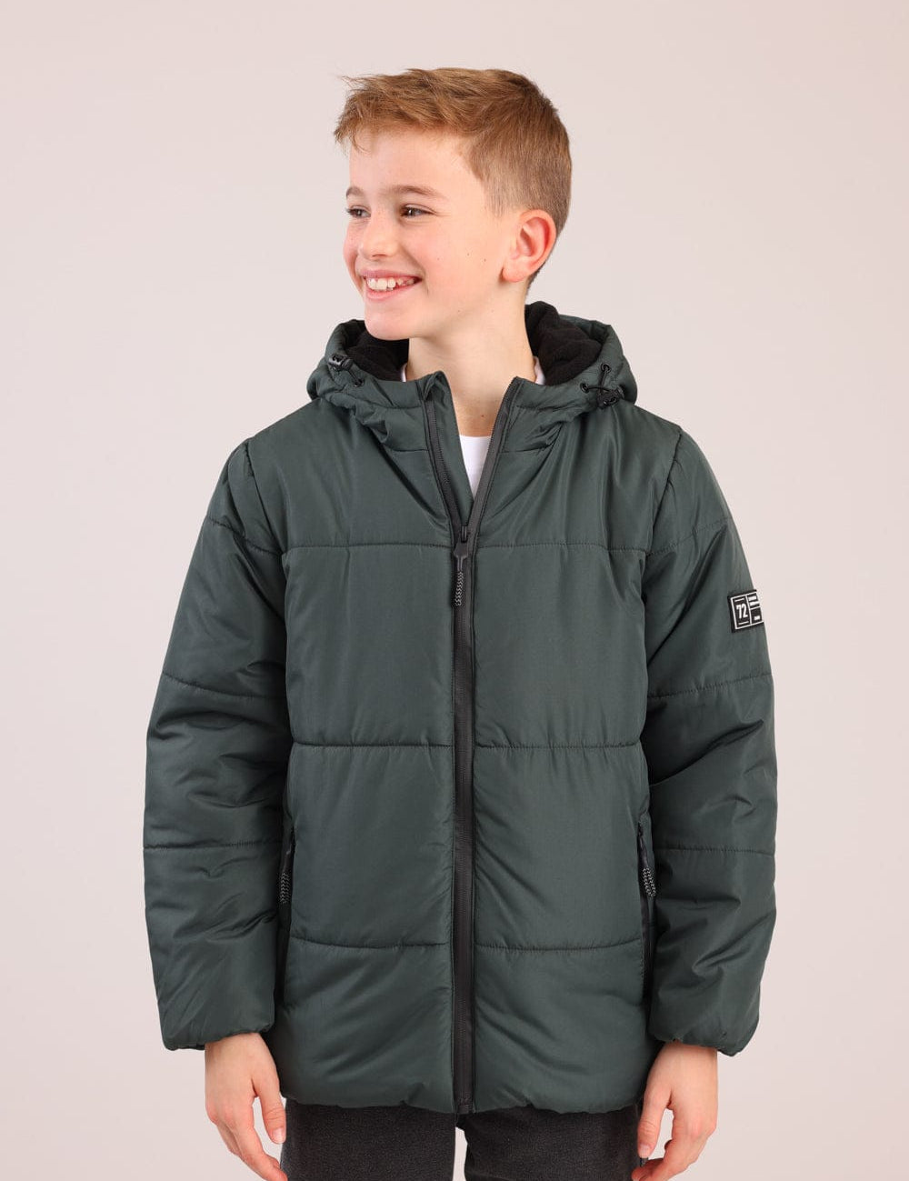 FOX בנים אחר מעיל פוך קפוצ'ון מעיל פוך קפוצ'ון