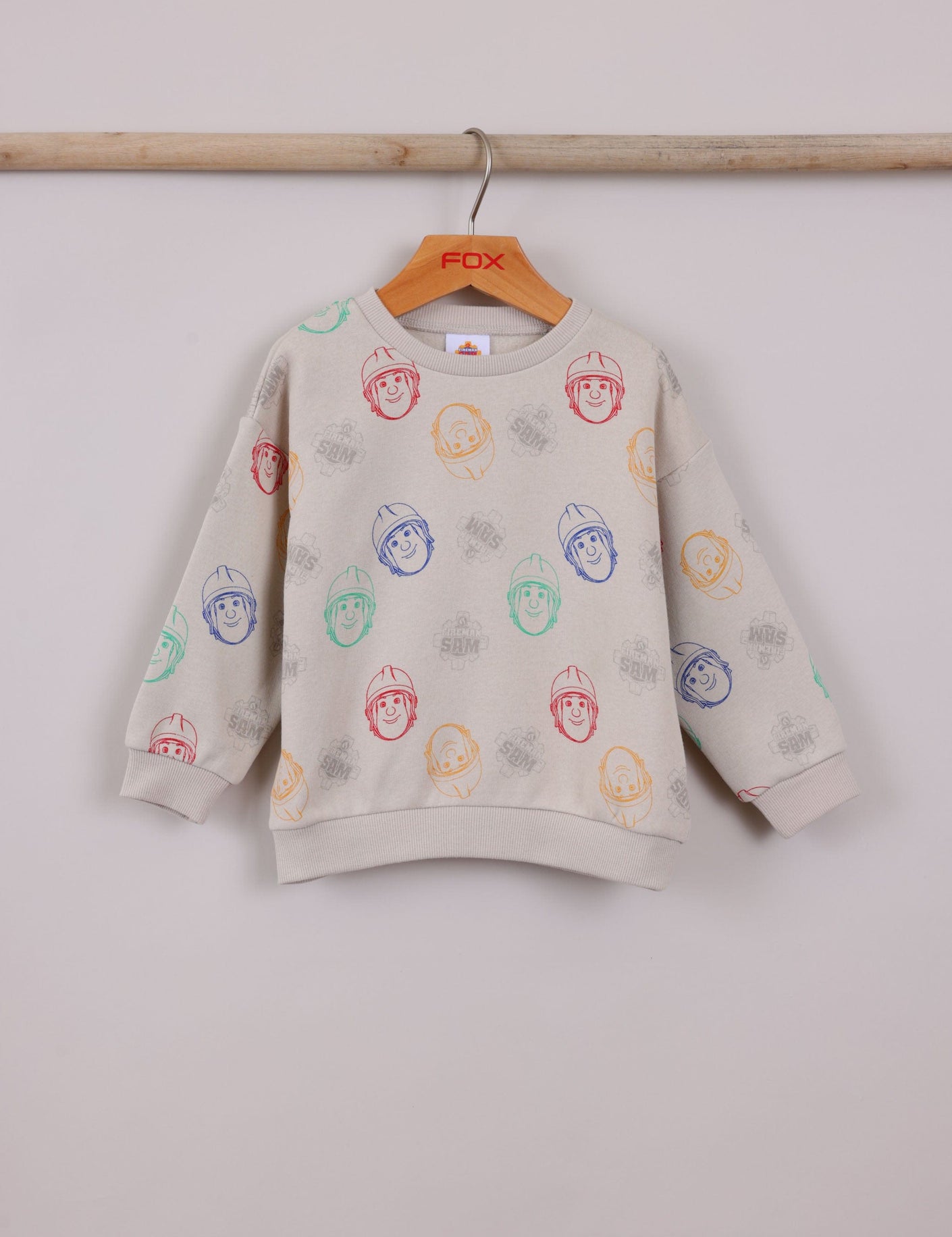 FOX תינוקות בנים אחר פיג'מה פוטר ממותגת סמי הכבאי פיג'מה פוטר ממותגת סמי הכבאי