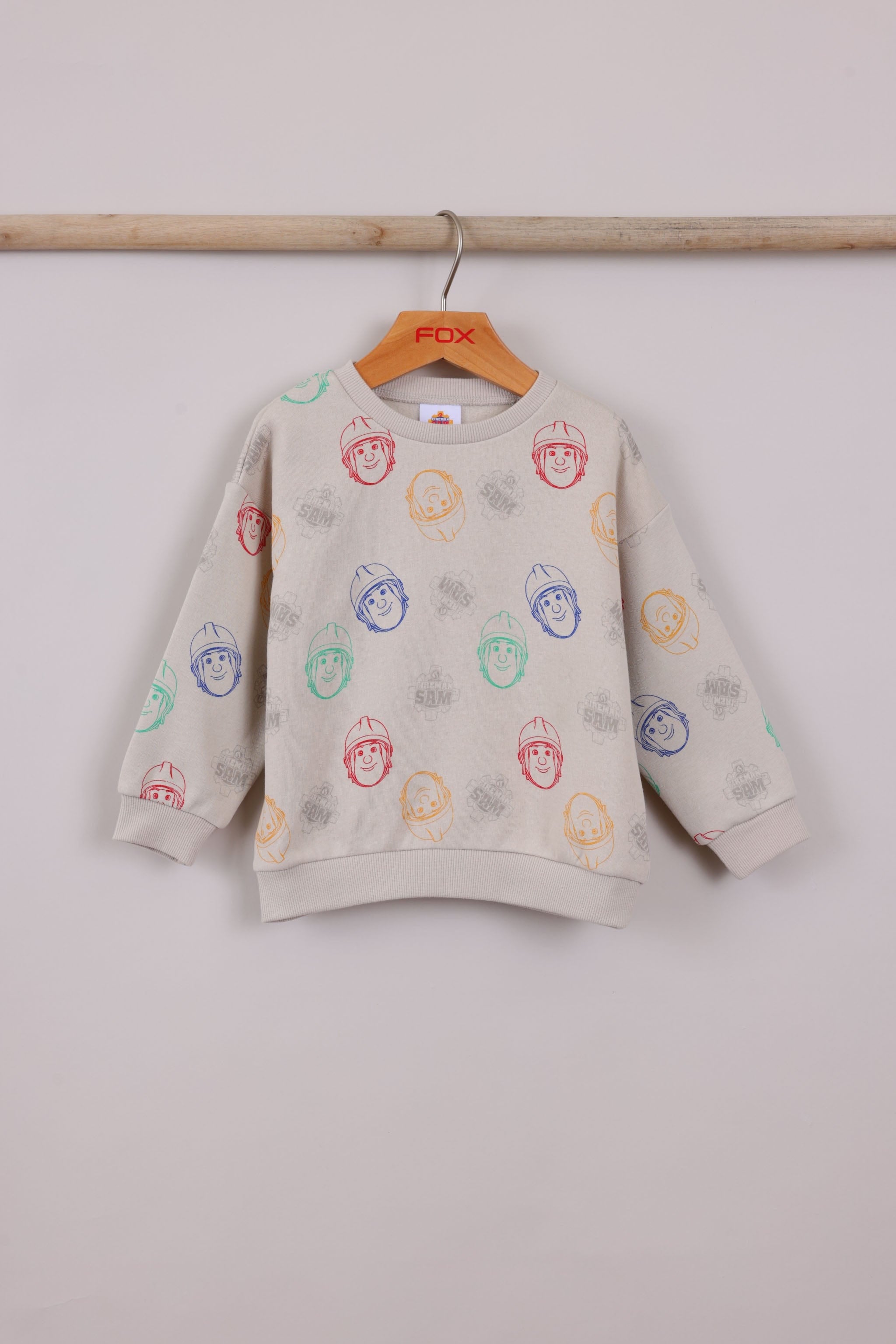 FOX תינוקות בנים אחר פיג'מה פוטר ממותגת סמי הכבאי פיג'מה פוטר ממותגת סמי הכבאי