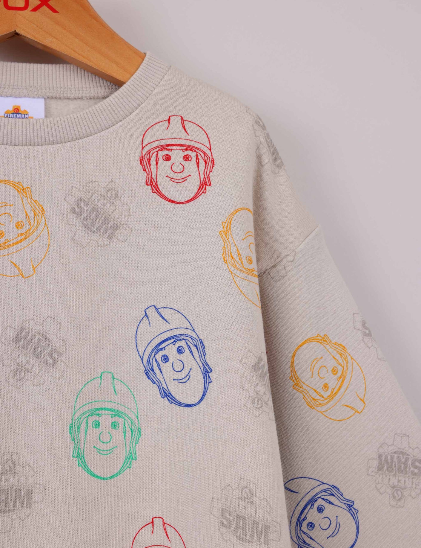 FOX תינוקות בנים אחר פיג'מה פוטר ממותגת סמי הכבאי פיג'מה פוטר ממותגת סמי הכבאי