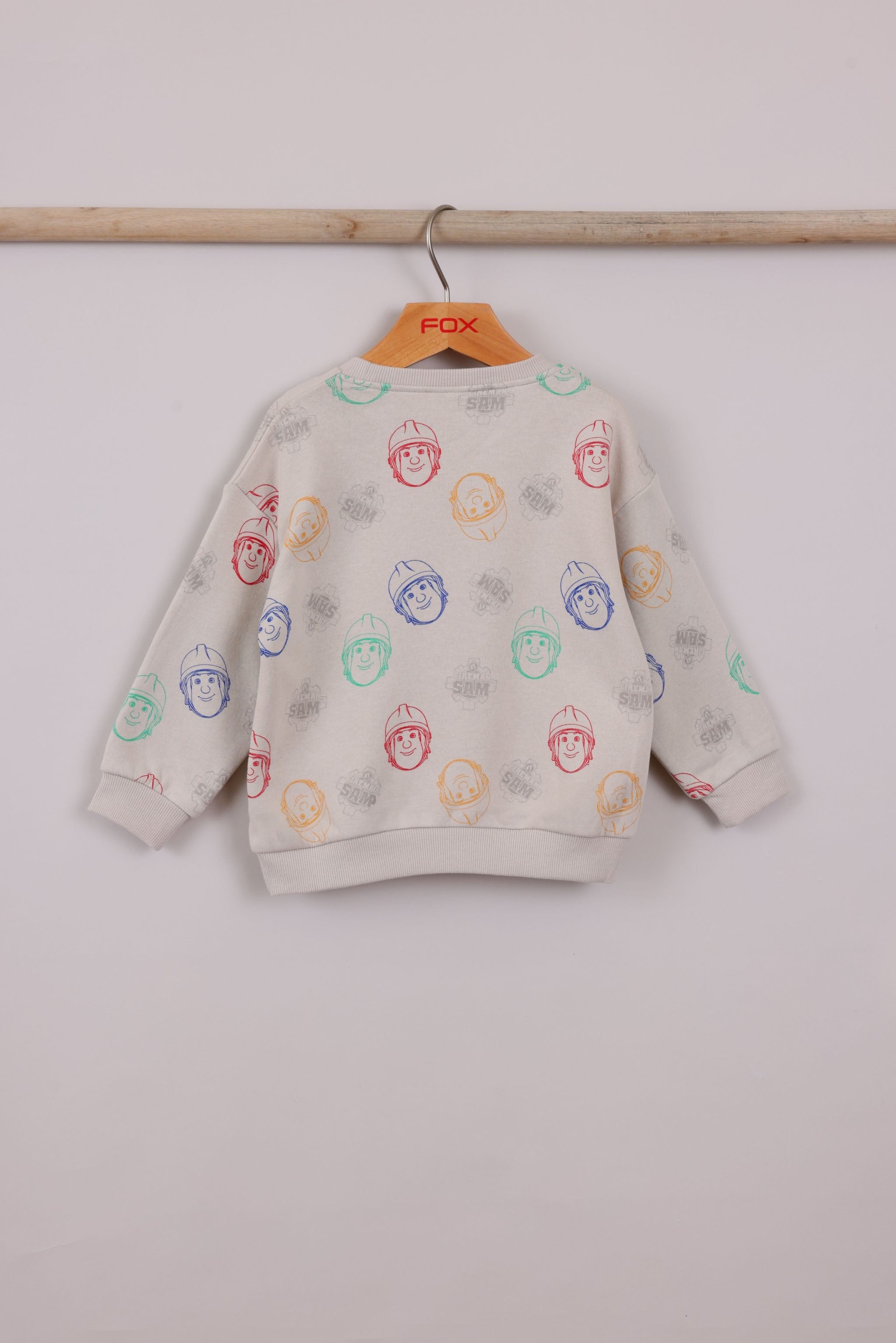 FOX תינוקות בנים אחר פיג'מה פוטר ממותגת סמי הכבאי פיג'מה פוטר ממותגת סמי הכבאי