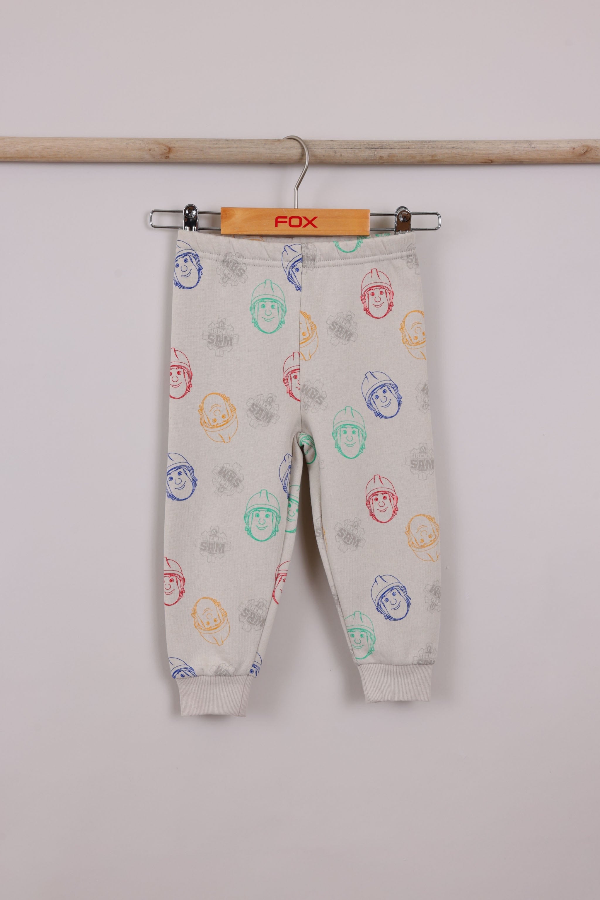 FOX תינוקות בנים אחר פיג'מה פוטר ממותגת סמי הכבאי פיג'מה פוטר ממותגת סמי הכבאי