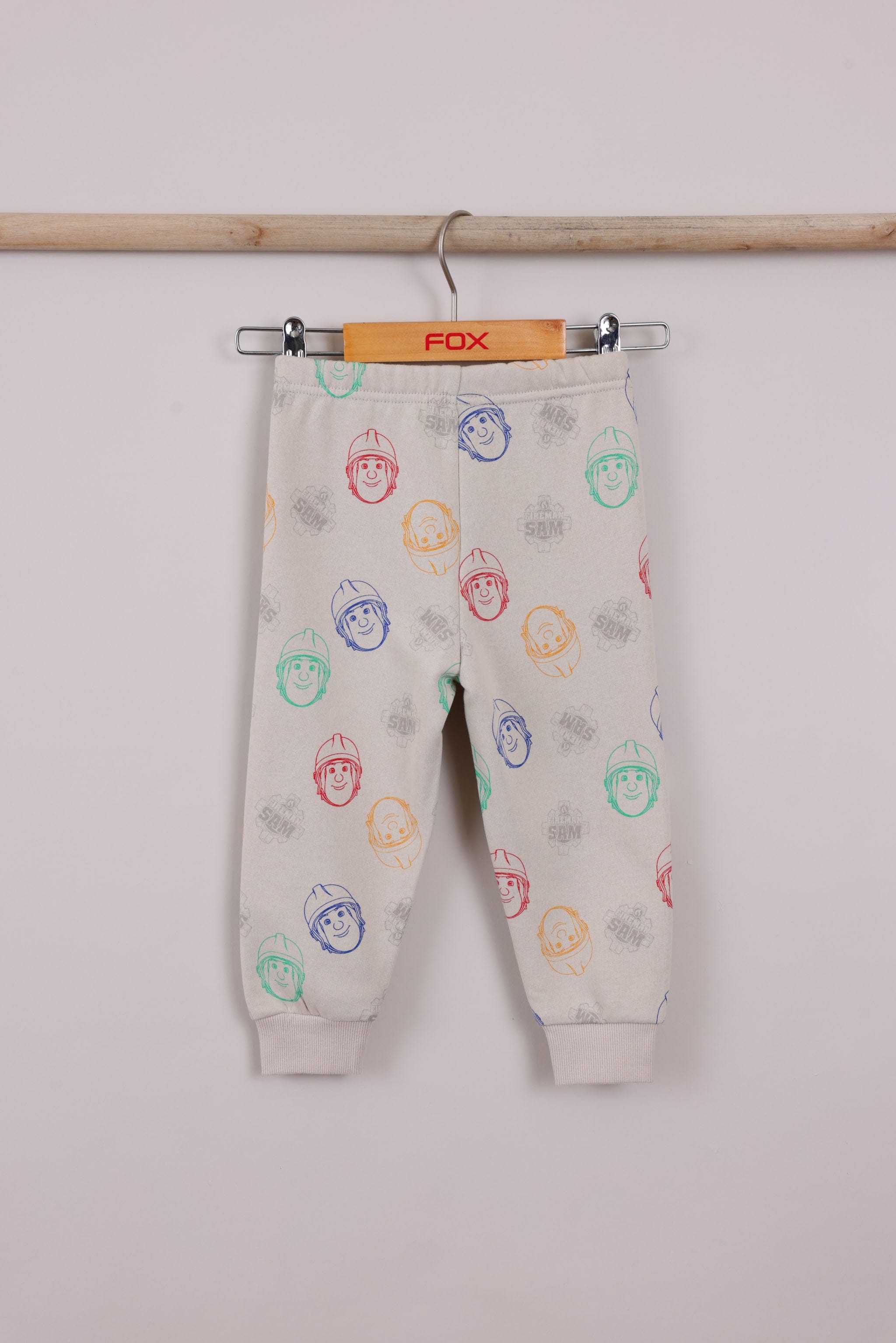 FOX תינוקות בנים אחר פיג'מה פוטר ממותגת סמי הכבאי פיג'מה פוטר ממותגת סמי הכבאי