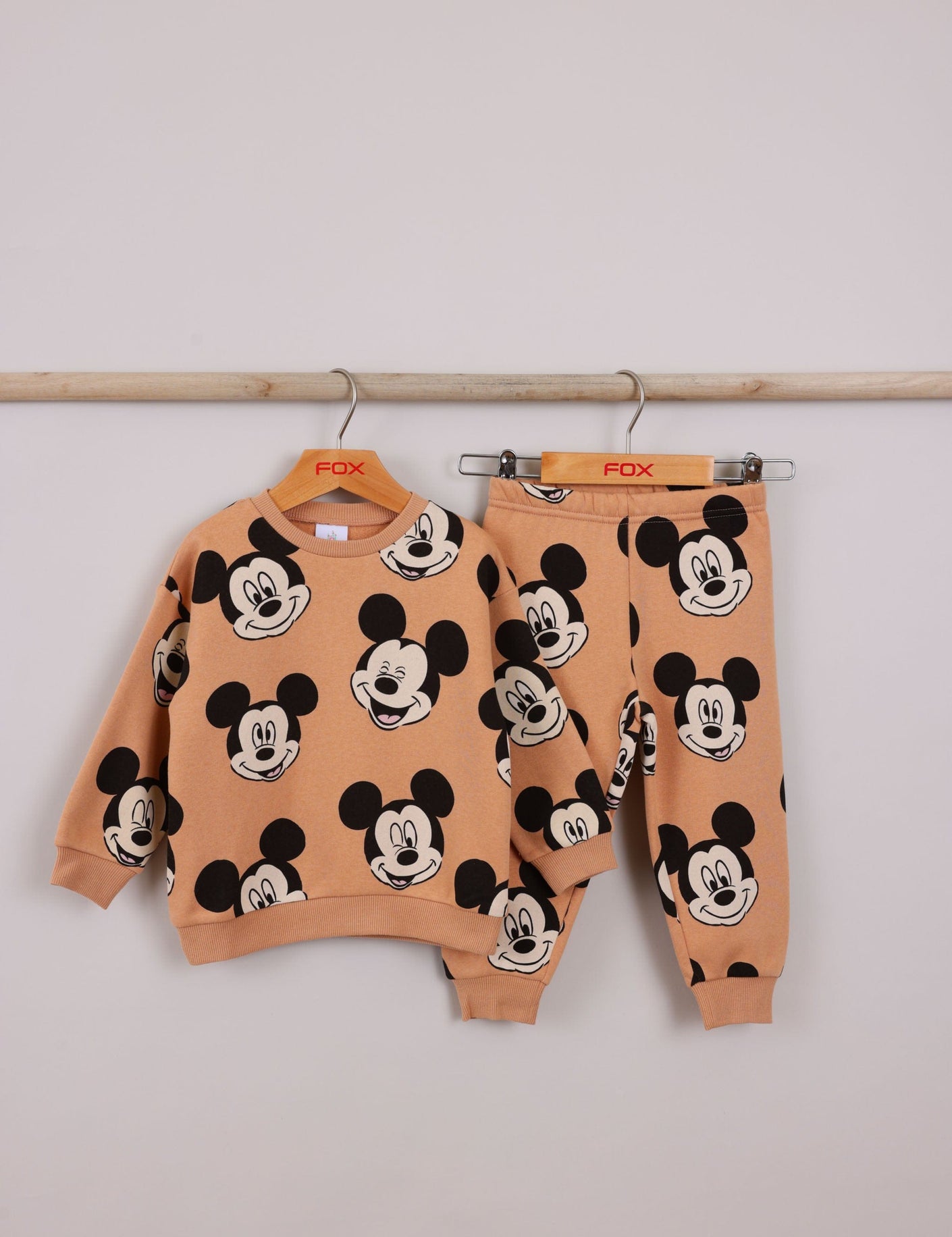 FOX תינוקות בנים אחר פיג'מה פוטר ממותגת מיקי מאוס פיג'מה פוטר ממותגת מיקי מאוס