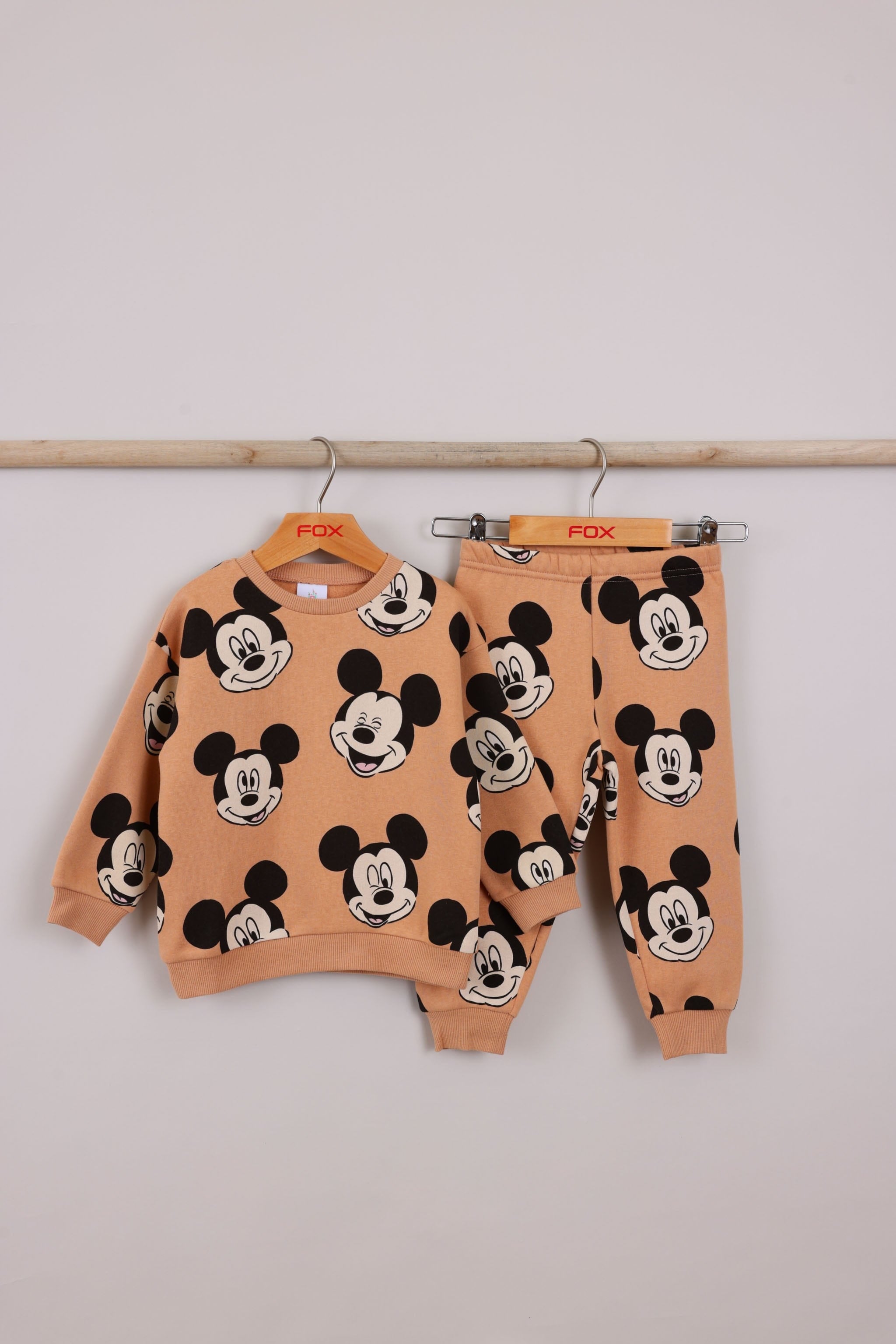 FOX תינוקות בנים אחר פיג'מה פוטר ממותגת מיקי מאוס פיג'מה פוטר ממותגת מיקי מאוס