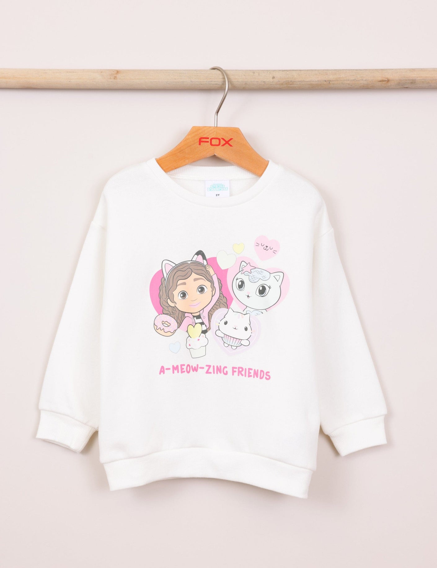 FOX תינוקות בנות אחר פיג'מה פוטר ממותגת ב.הבובות של גבי פיג'מה פוטר ממותגת ב.הבובות של גבי