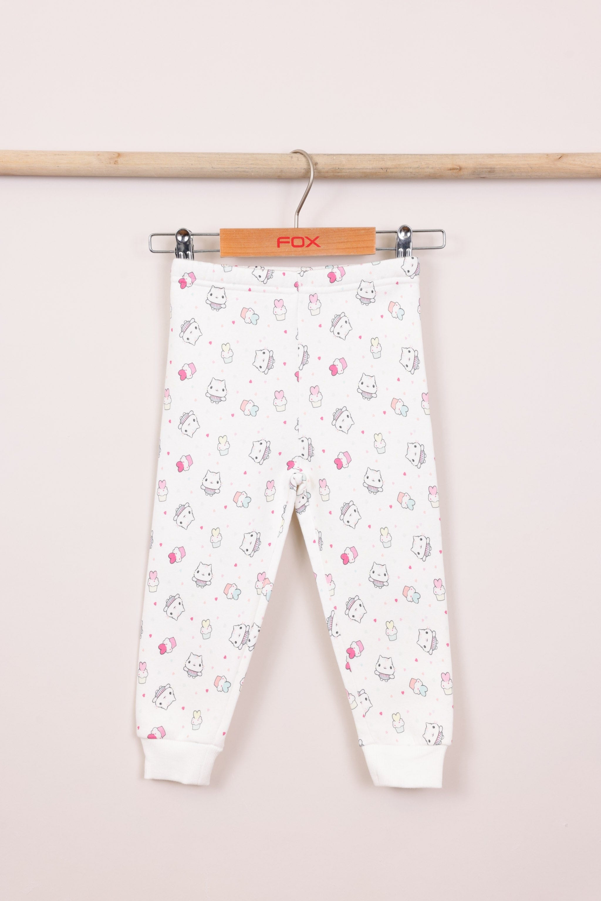 FOX תינוקות בנות אחר פיג'מה פוטר ממותגת ב.הבובות של גבי פיג'מה פוטר ממותגת ב.הבובות של גבי