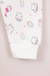 FOX תינוקות בנות אחר פיג'מה פוטר ממותגת ב.הבובות של גבי פיג'מה פוטר ממותגת ב.הבובות של גבי