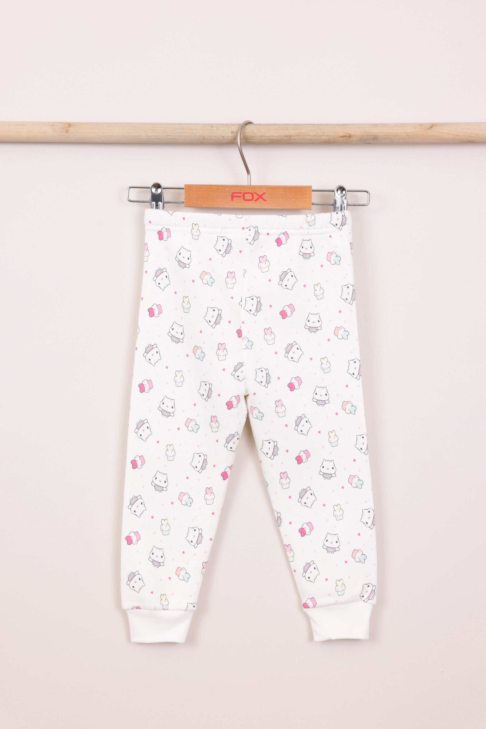 FOX תינוקות בנות אחר פיג'מה פוטר ממותגת ב.הבובות של גבי פיג'מה פוטר ממותגת ב.הבובות של גבי