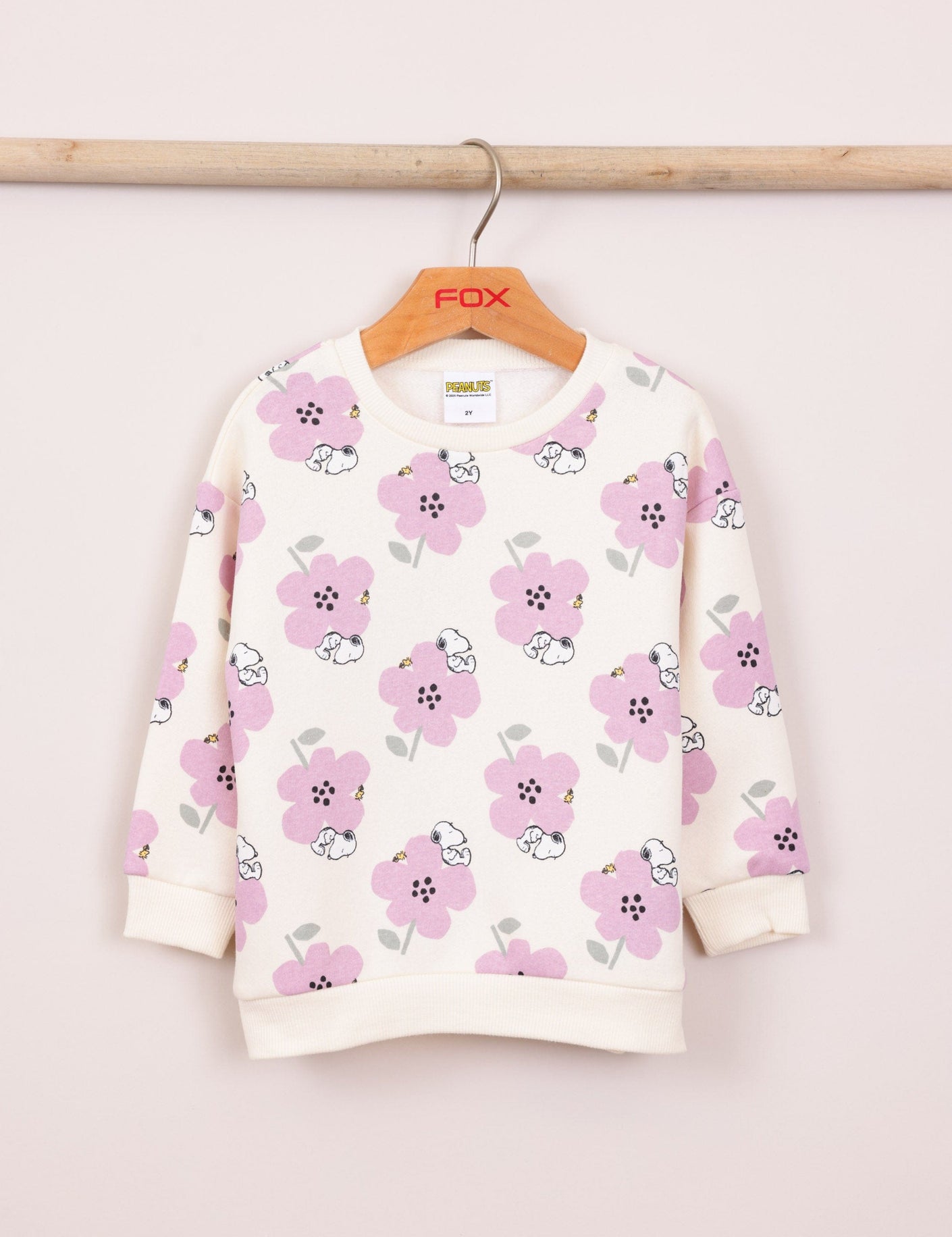 FOX תינוקות בנות אחר פיג'מה פוטר ממותגת סנופי פיג'מה פוטר ממותגת סנופי