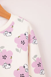 FOX תינוקות בנות אחר פיג'מה פוטר ממותגת סנופי פיג'מה פוטר ממותגת סנופי