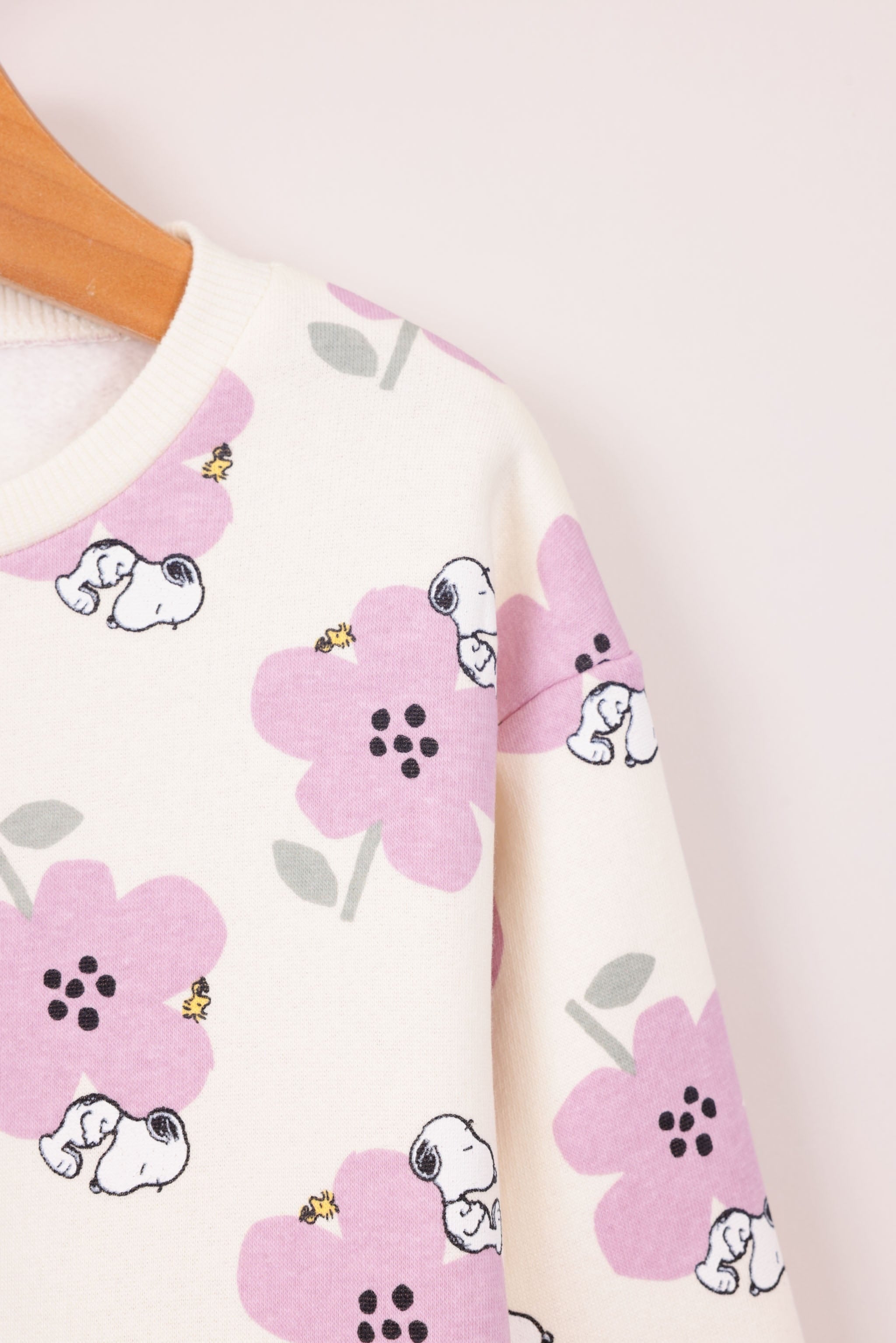 FOX תינוקות בנות אחר פיג'מה פוטר ממותגת סנופי פיג'מה פוטר ממותגת סנופי